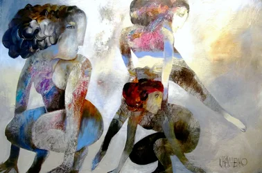 Figuras abstractas de colores