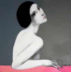 Retrato de una mujer elegante