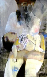 El tierno abrazo de una madre