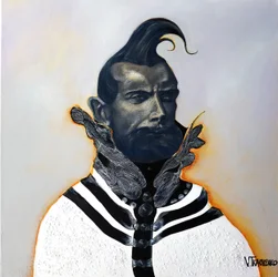 Retrato de un dandy majestuoso