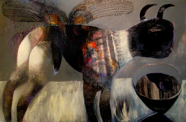 Bestias aladas surrealistas