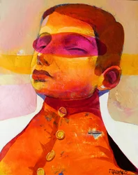 Rostro de un niño lleno de vida
