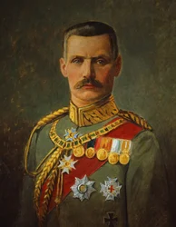 Príncipe heredero Rupprecht de Baviera, c.1916 (óleo sobre lienzo)