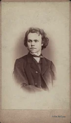 Retrato del compositor Anton Rubinstein