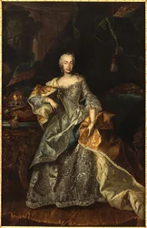 María Teresa como Reina de Hungría