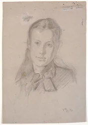 Retrato de Martha Møller (casada con Viggo Johansen en 1880)