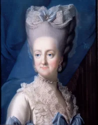Danés: Retrato de la reina Juliane Marie