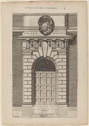 Puerta del Palacio Farnese