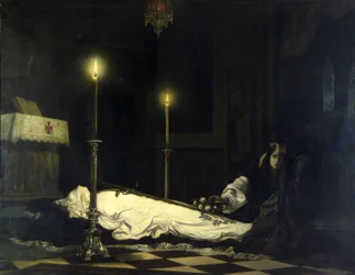 El luto de László Hunyadi