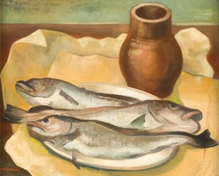 Bodegón con pescado