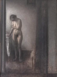 Desnudo femenino de pie