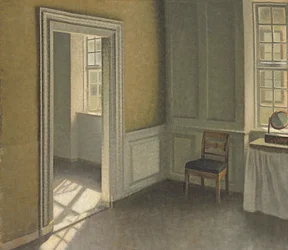 Dormitorio, Strandgade 30, 1906