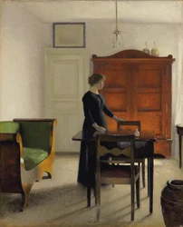 Ida en un interior, 1897