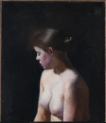 Modelo femenina desnuda