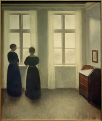 Dos Mujeres en la Ventana