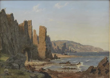 Una Costa Rocosa. Rø, Bornholm