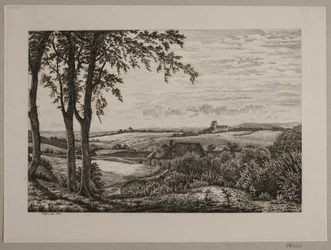 Paisaje de tarde, Selandia