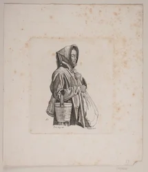 Un monje mendicante