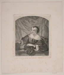 Retrato de la esposa de Ferdinand Bol