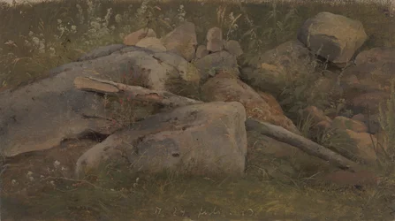 Estudio de un montón de piedras