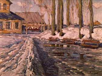En el jardín de los zares, 1914