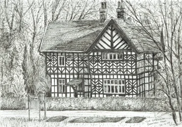 La casa de la puerta en Bramhall Park, 2007