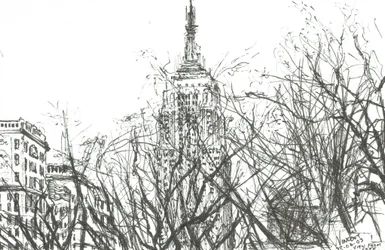 Vista desde el café Nueva York, 2003