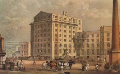 Refinería de Azúcar en Leman Street, Stepney, Londres, 1851