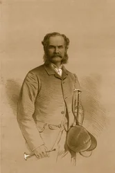 Teniente Coronel A.M. Calvert, 1879
