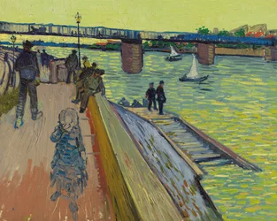 Le pont de Trinquetaille, 1888