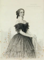 Retrato de Imperatriz Eugenia