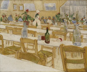 Interior de un restaurante, 1887-88