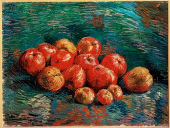 Manzanas (pintura sobre lienzo)