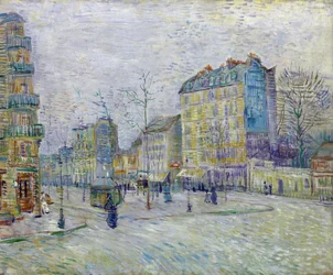 Bulevar de Clichy - 1887 - Museo Van Gogh, Ámsterdam