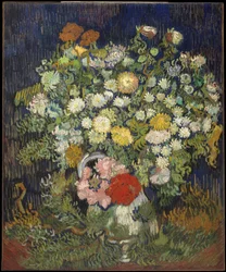 Ramo de flores en un jarrón