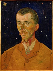 Eugene Boch, pintor belga (óleo sobre lienzo)