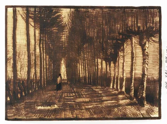 Figura en un camino, 1884