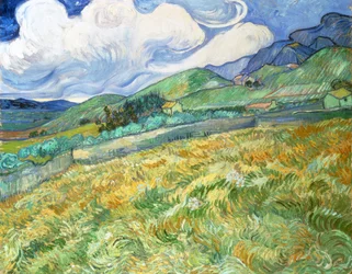 Paisaje de Saint-Remy