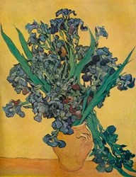 Naturaleza muerta: Iris, 1890