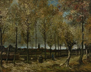 Álamos en Nuenen. 1885