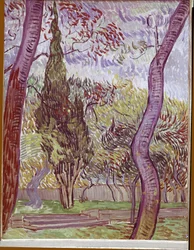 Parque del Hospital Saint-Paul de Saint-Remy-de-Provence