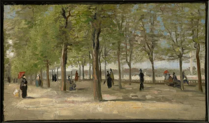 Terraza en los jardines de Luxemburgo