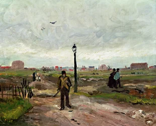 Las afueras de París, 1886