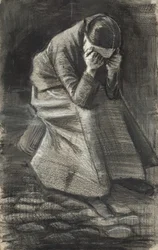 Mujer llorando, 1883