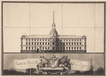 Castillo de San Miguel en San Petersburgo, 1797