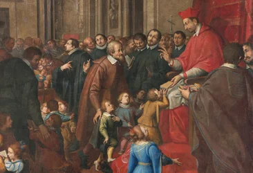Milán, Iglesia de San Francesco da Paola, Fratelli Campi, San Carlo establece la escuela de doctrina cristiana