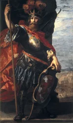 Retrato de Ataúlfo, rey de los visigodos