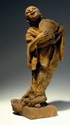 Cantante, por Vincenzo Gemito, estatua de terracota, Italia