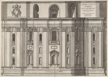 Speculum Romanae Magnificentiae: San Pedro, 1564