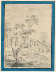 Paisaje con granja